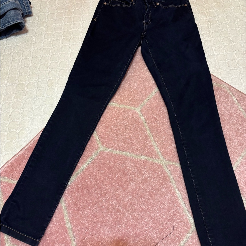 Anne Klein Dark Blue Women's Skinny Jeans